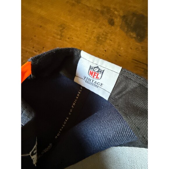 Mitchell & Ness Chicago Bears Navy & Orange Adjustable Snapback Hat - Picture 10 of 16